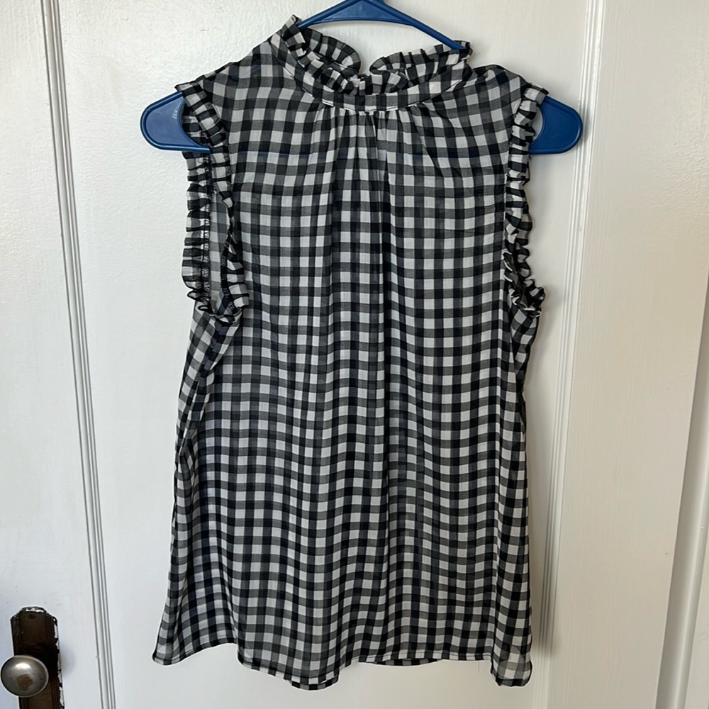 Shear Buffalo Plaid Top